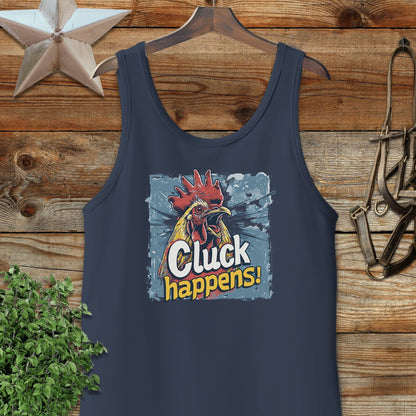Cluck Happens Tank Top
