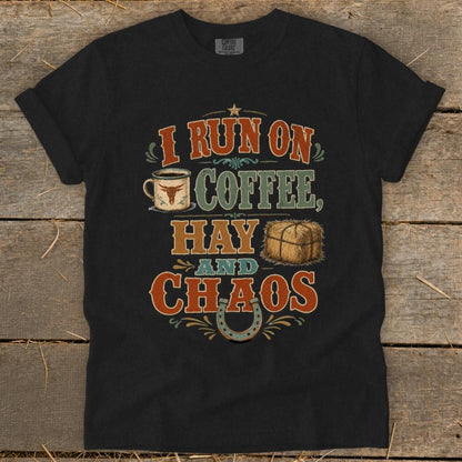Coffee, Hay & Chaos Signature Tee