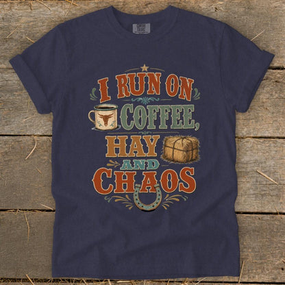 Coffee, Hay & Chaos Signature Tee