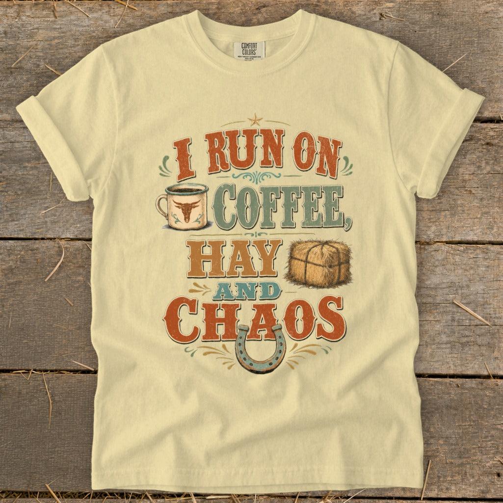 Coffee, Hay & Chaos Signature Tee