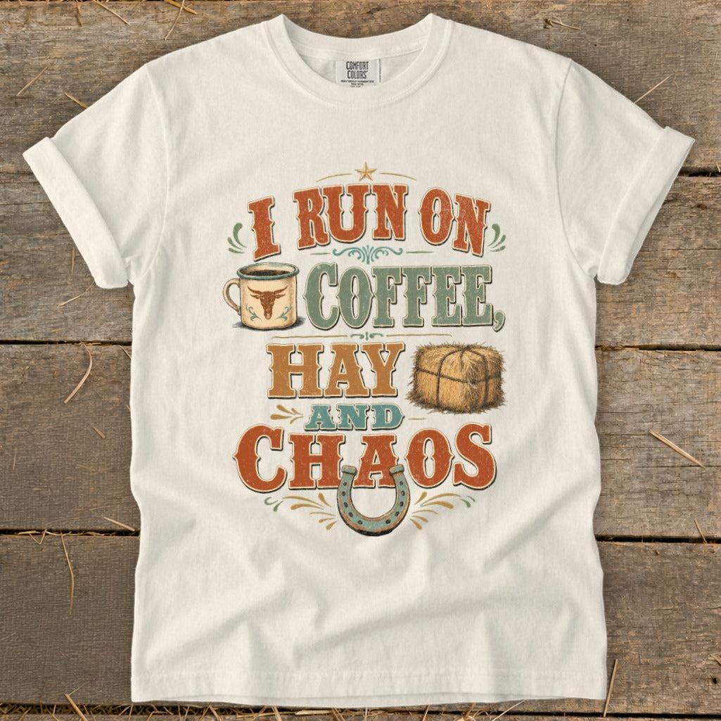 Coffee, Hay & Chaos Signature Tee