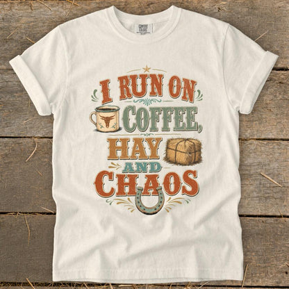 Coffee, Hay & Chaos Signature Tee