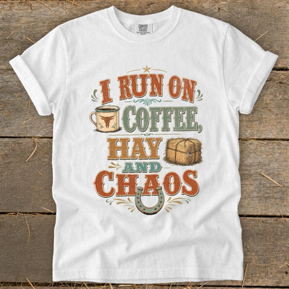 Coffee, Hay & Chaos Signature Tee