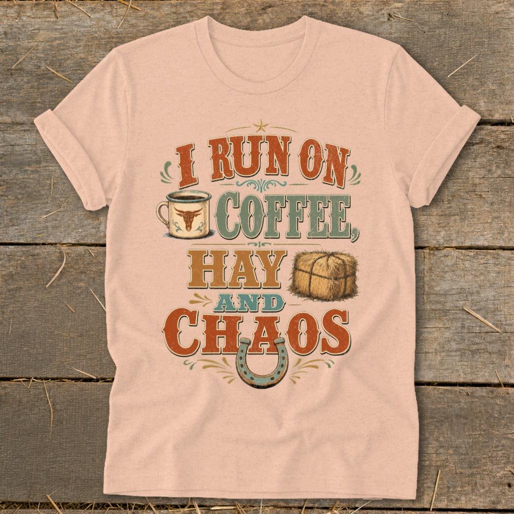 Coffee, Hay & Chaos Softstyle Tee