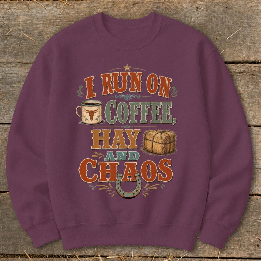 Coffee, Hay & Chaos Sweatshirt