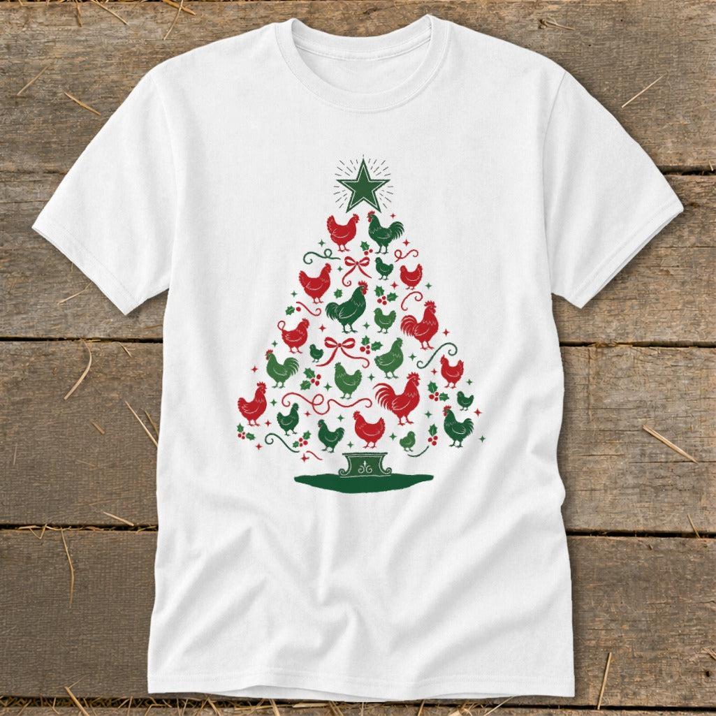 Colorful Chicken Tree Classic Tee