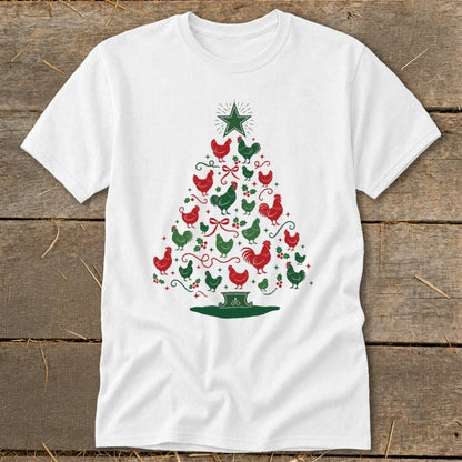 Colorful Chicken Tree Classic Tee