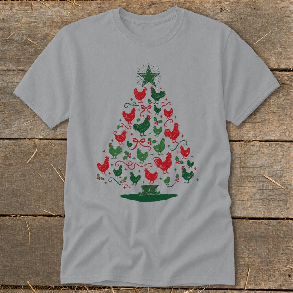 Colorful Chicken Tree Classic Tee
