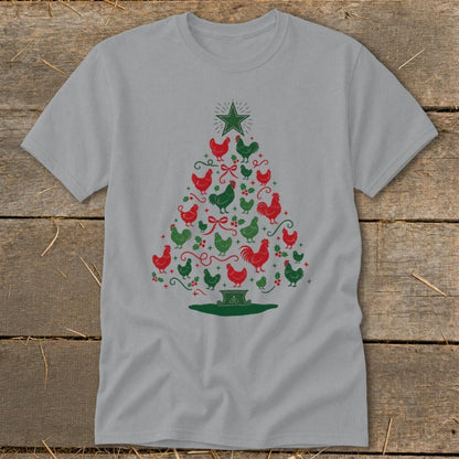Colorful Chicken Tree Classic Tee