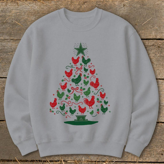 Colorful Chicken Tree Sweatshirt
