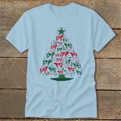Colorful Cow Tree Classic Tee