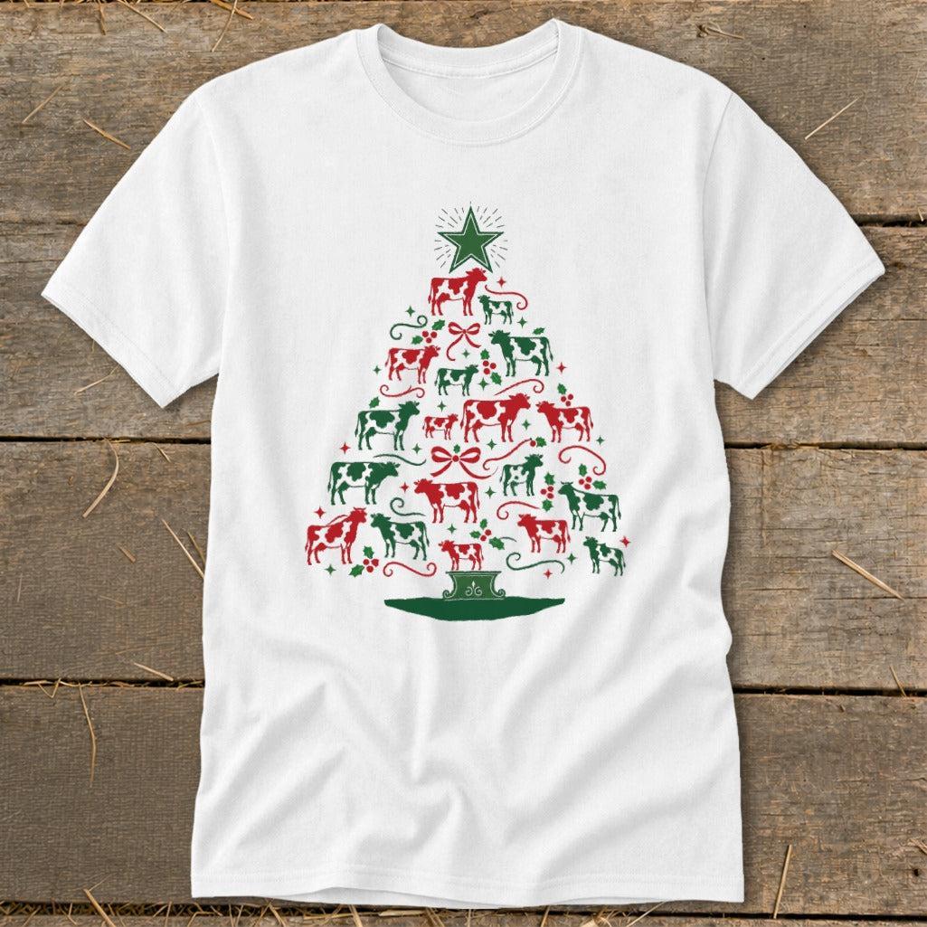 Colorful Cow Tree Classic Tee