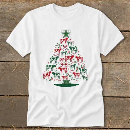 Colorful Cow Tree Classic Tee