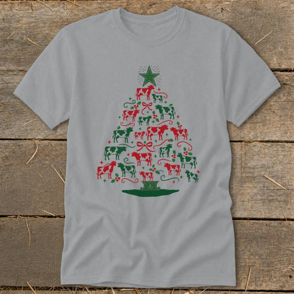 Colorful Cow Tree Classic Tee