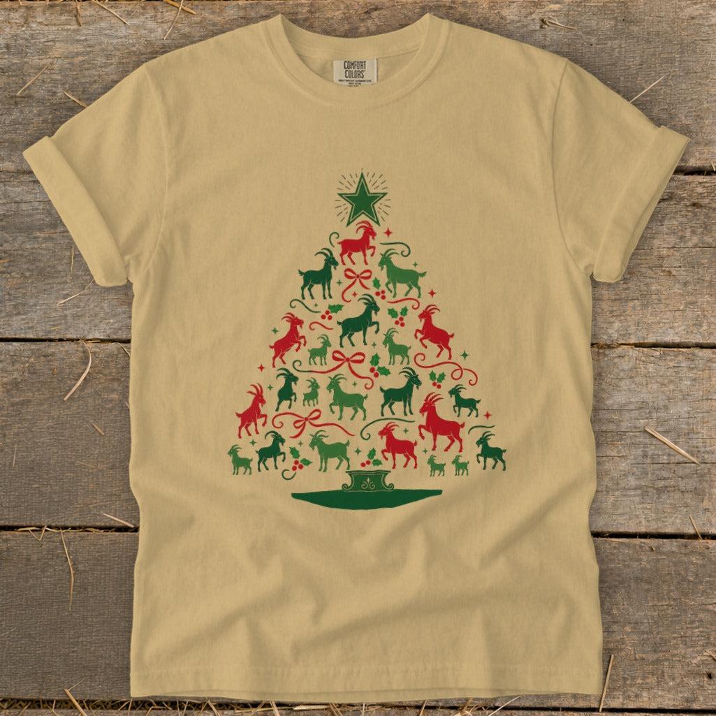 Colorful Goat Tree Signature Tee