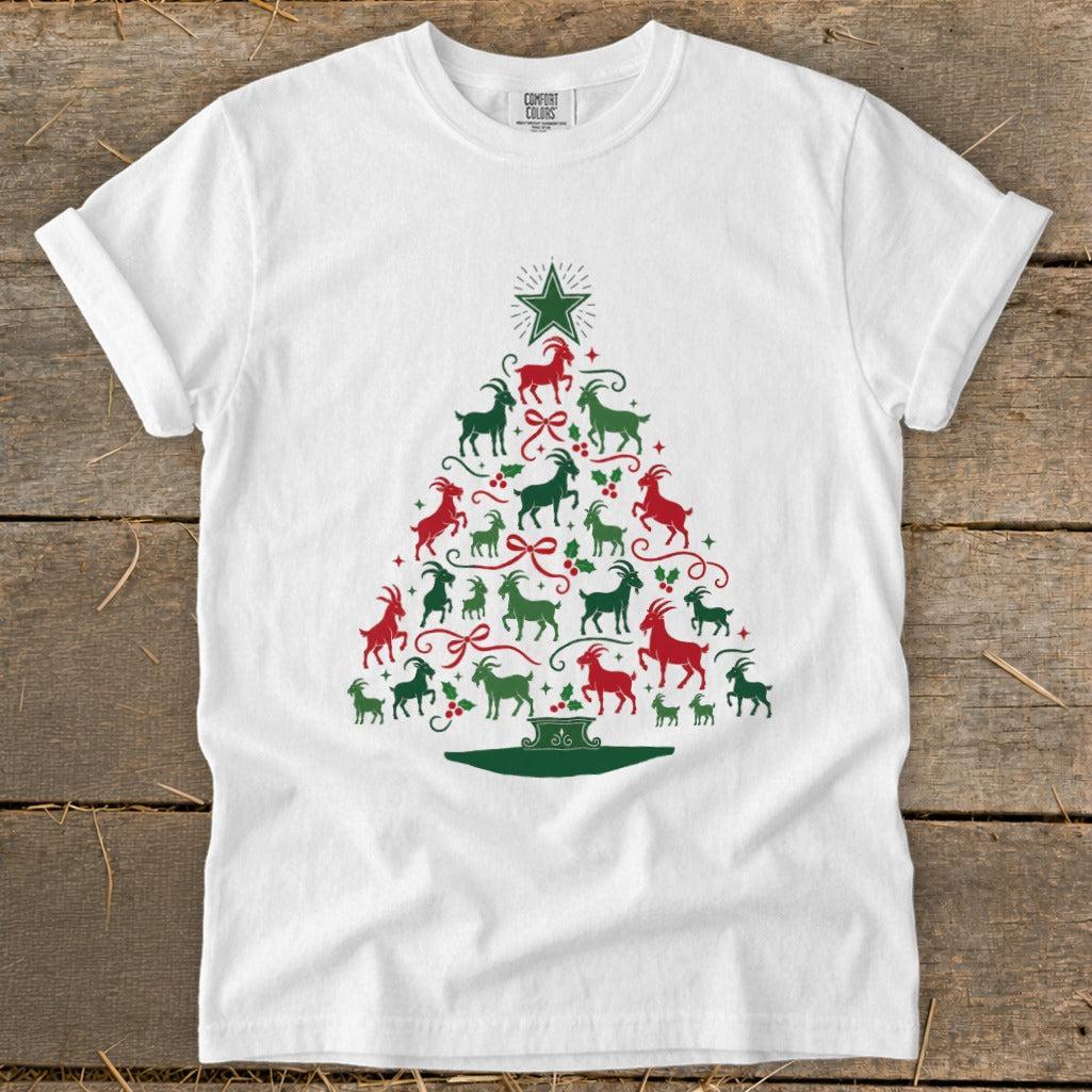 Colorful Goat Tree Signature Tee