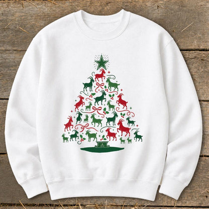 Colorful Goat Tree Sweatshirt