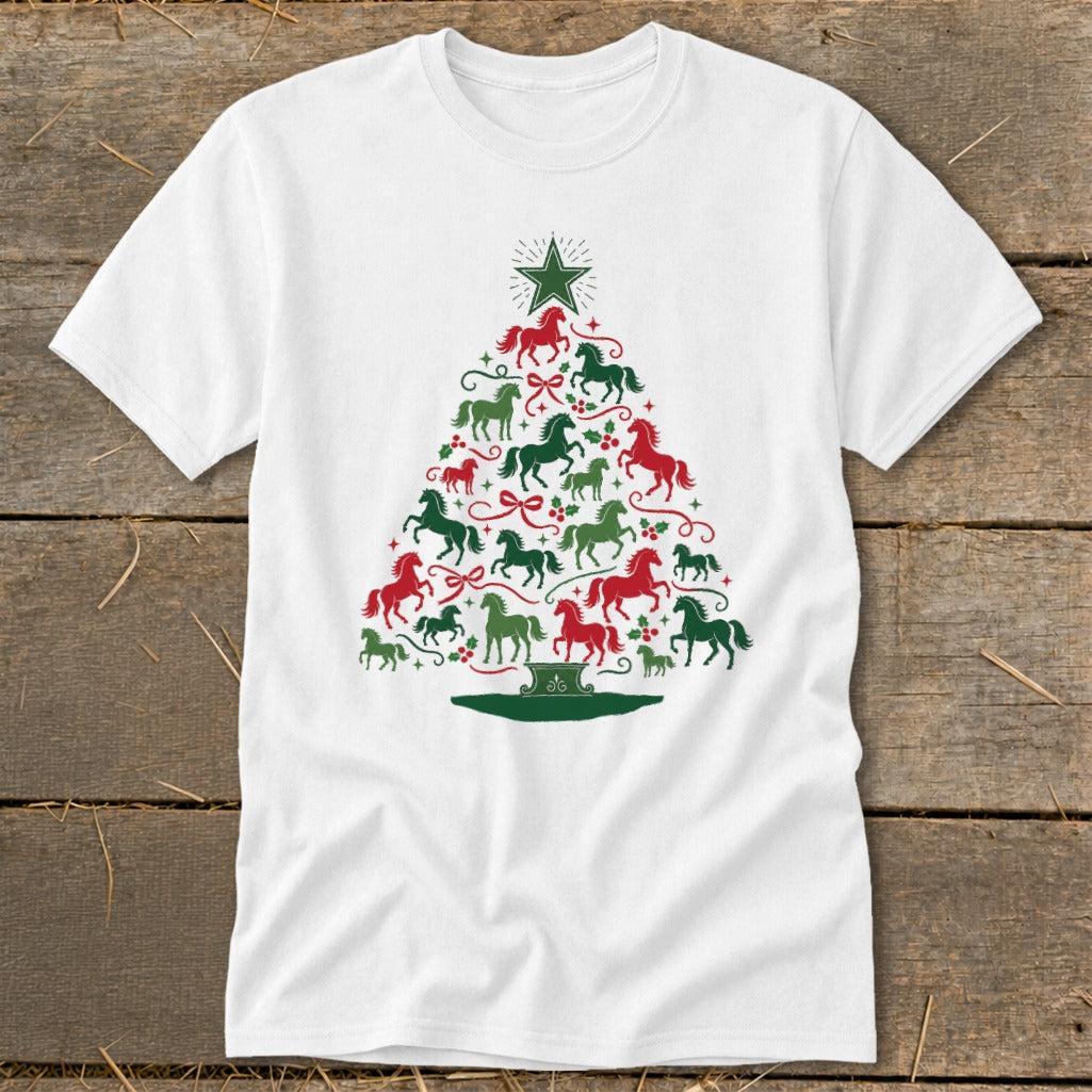 Colorful Horse Tree Classic Tee