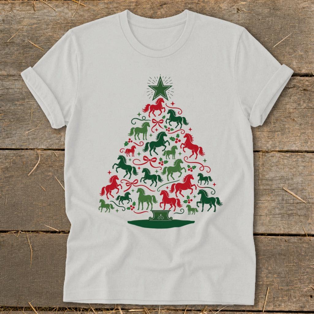 Colorful Horse Tree Softstyle Tee