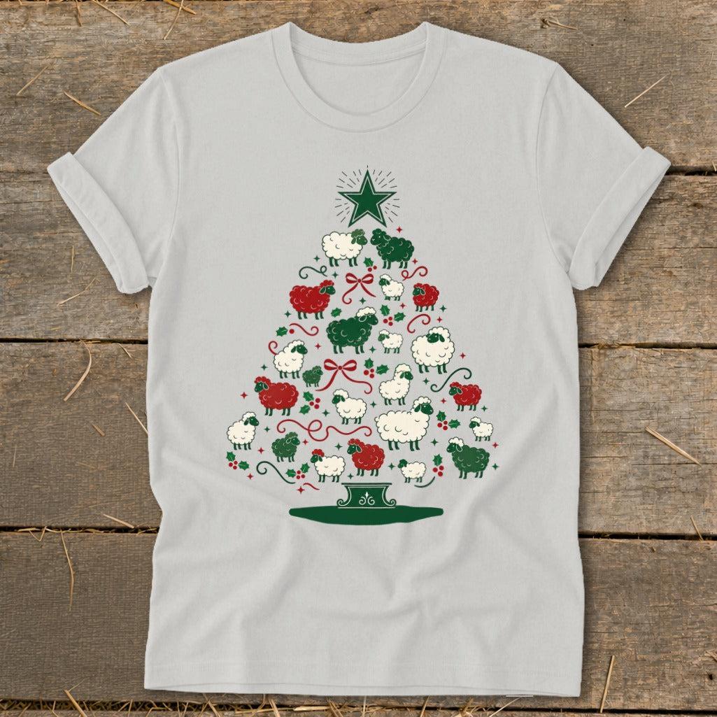 Colorful Sheep Tree Softstyle Tee