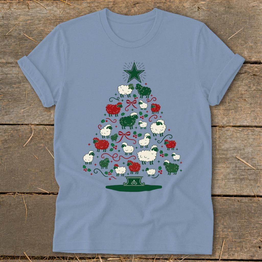 Colorful Sheep Tree Softstyle Tee