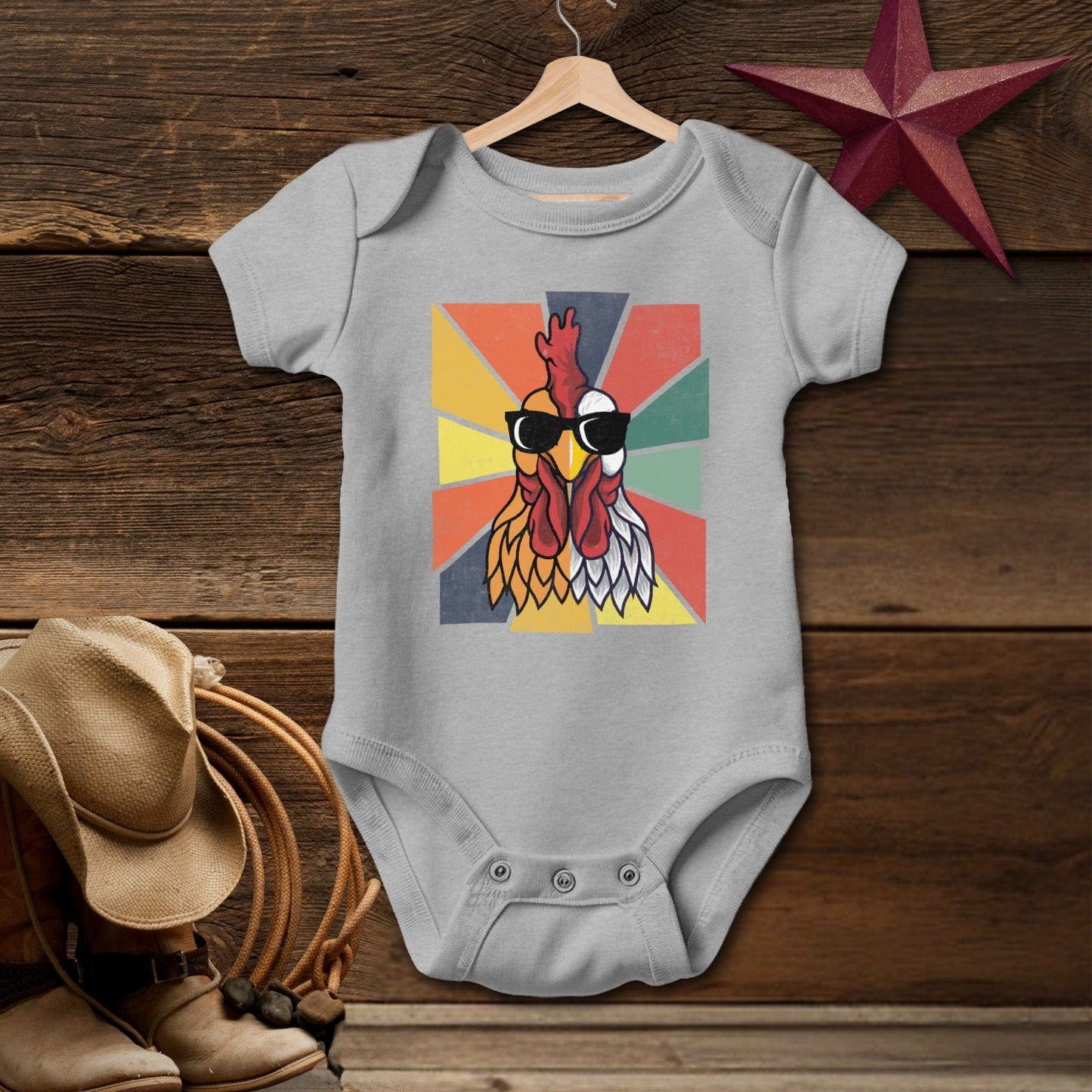 Cool Rooster Bodysuit (Baby)