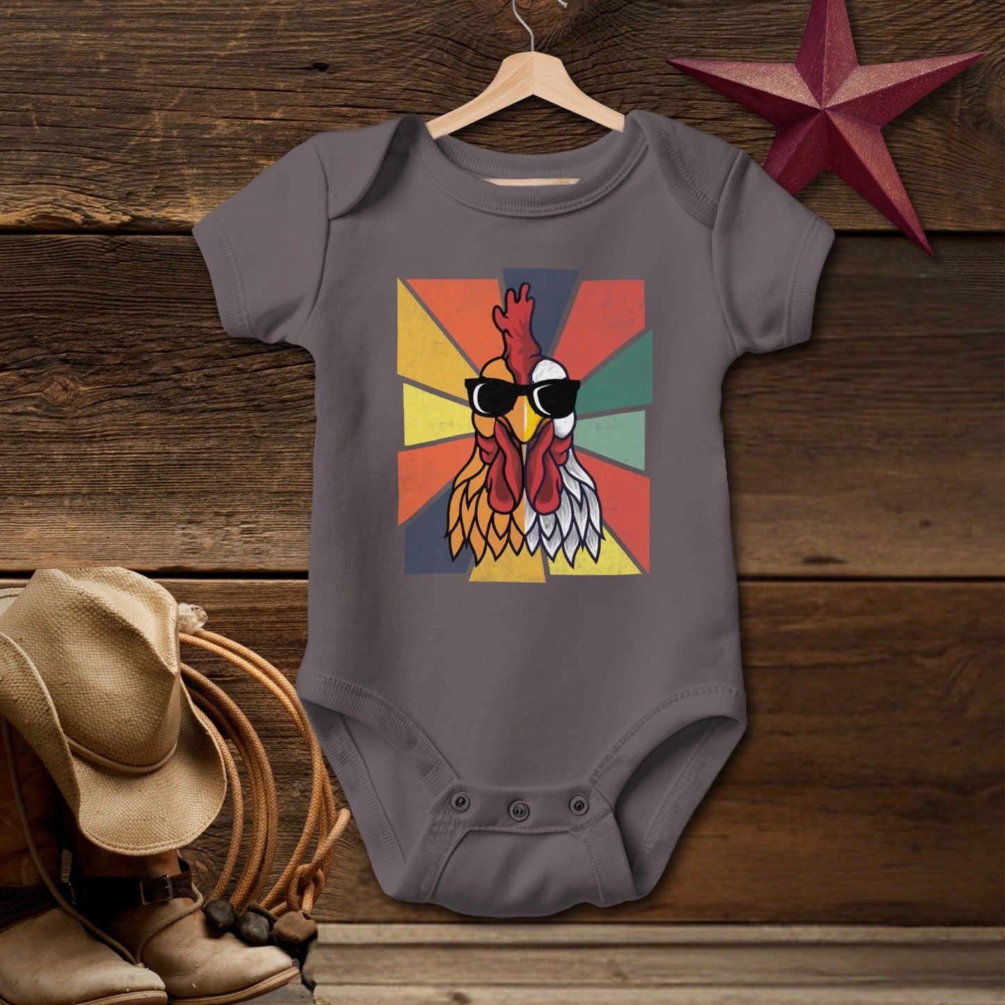 Cool Rooster Bodysuit (Baby)
