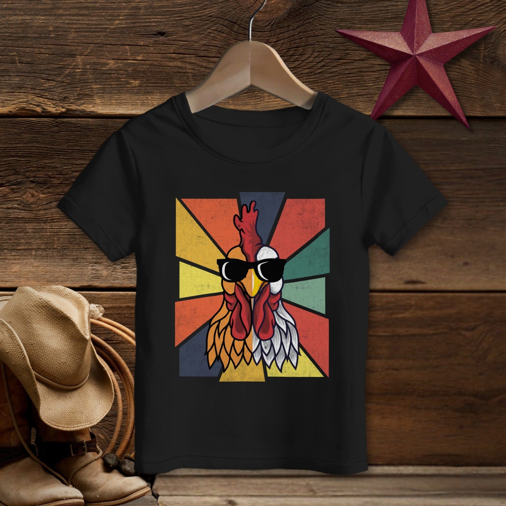Cool Rooster T-Shirt (Toddler)