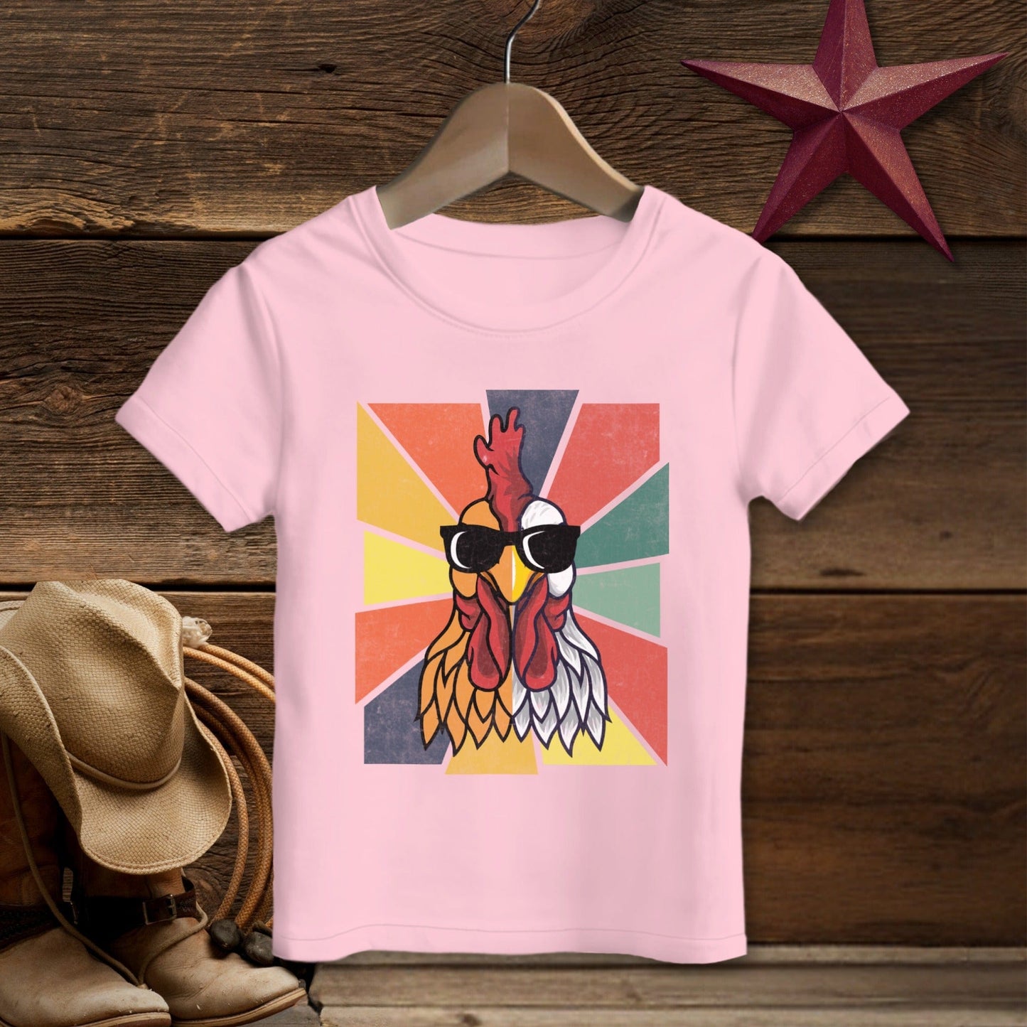 Cool Rooster T-Shirt (Toddler)