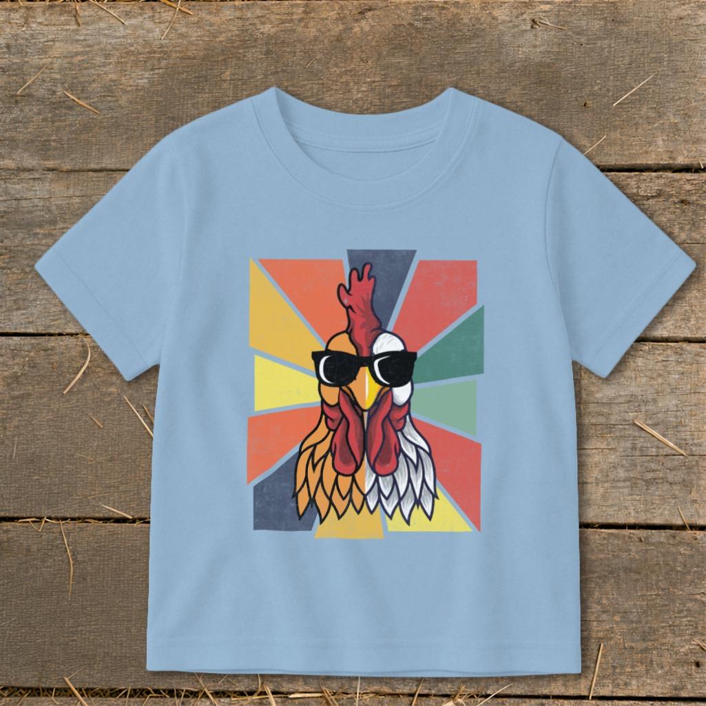 Cool Rooster Toddler Tee
