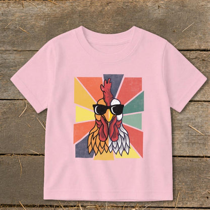 Cool Rooster Toddler Tee
