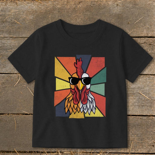 Cool Rooster Toddler Tee
