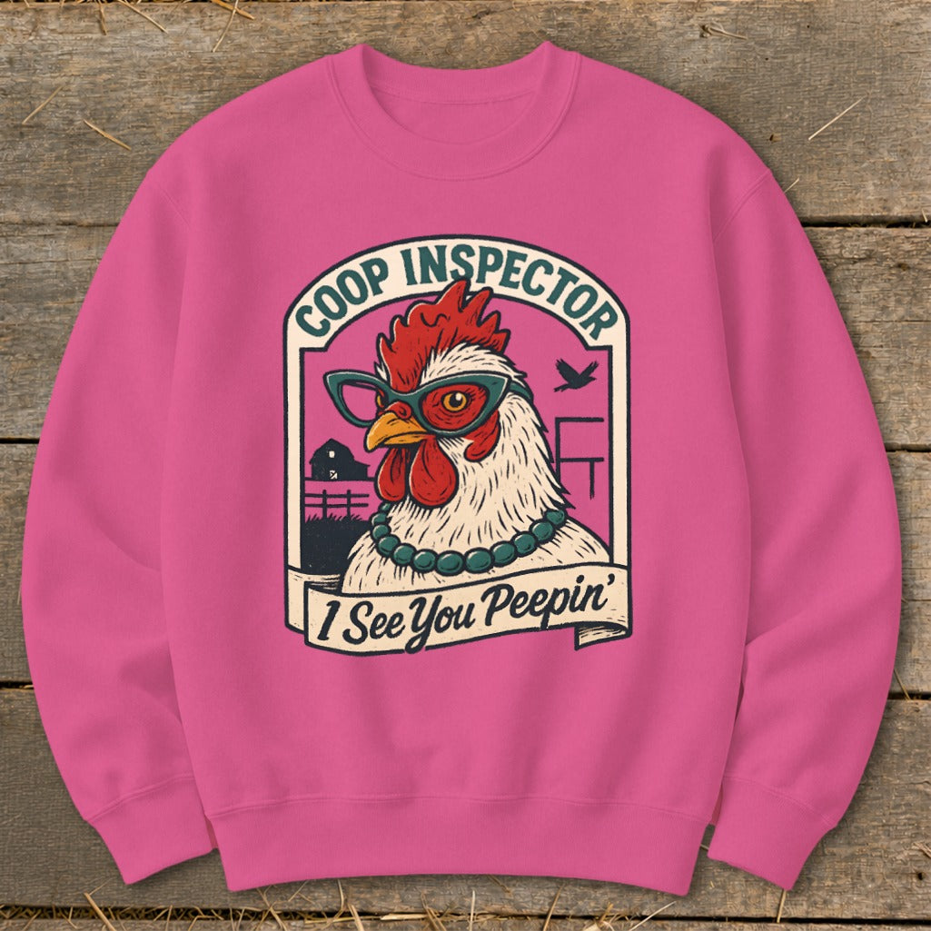 Coop Inspector Sweatshirt - Heliconia