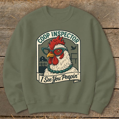 Coop Inspector Sweatshirt - Military Green
