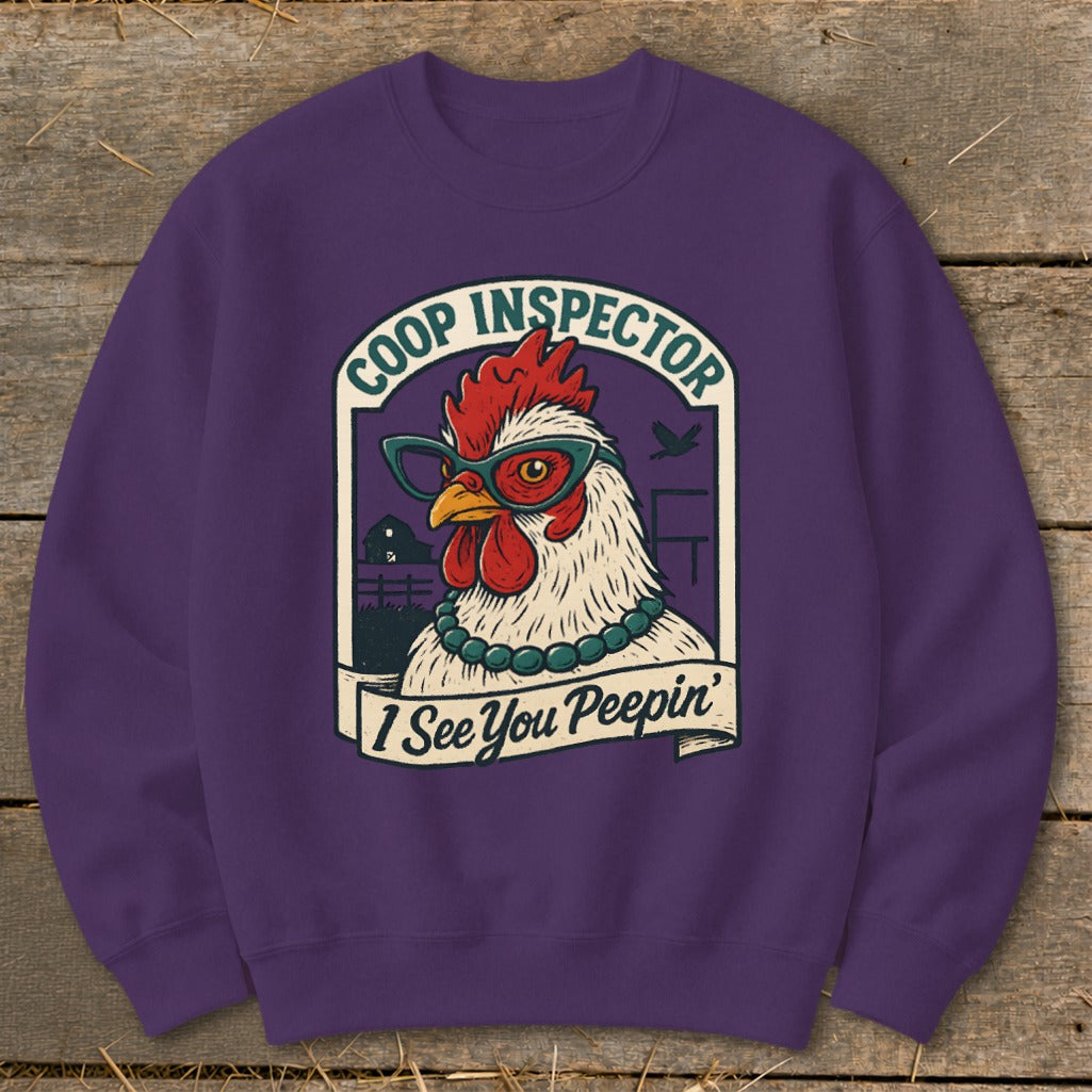 Coop Inspector Sweatshirt - Purple