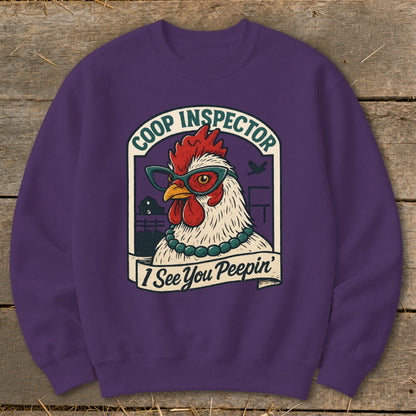 Coop Inspector Sweatshirt - Purple