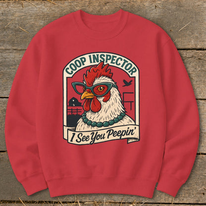 Coop Inspector Sweatshirt - Red