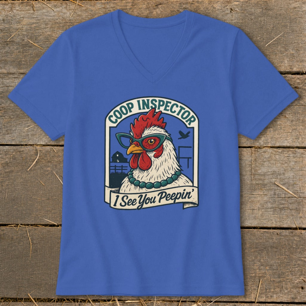 Coop Inspector V-neck - True Royal