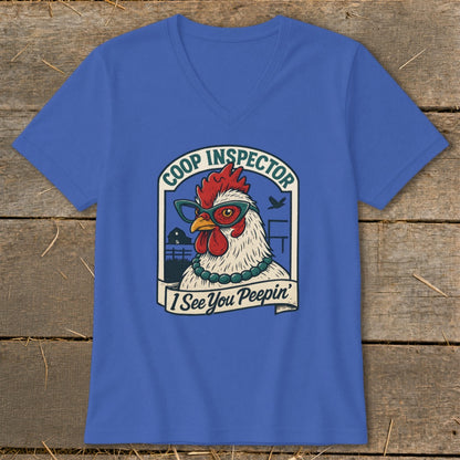 Coop Inspector V-neck - True Royal