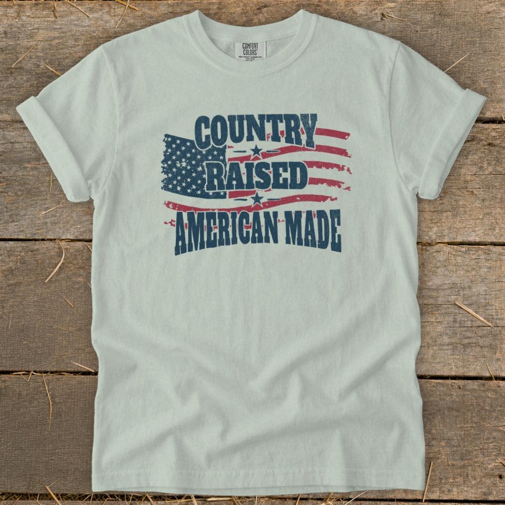 Country Raised American Made Signature Tee
