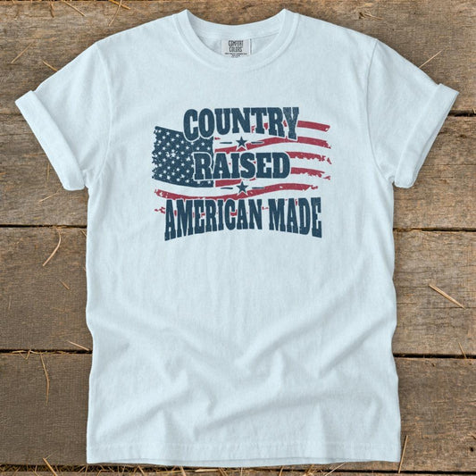 Country Raised American Made Signature Tee