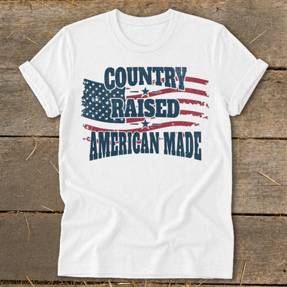 Country Raised American Made Softstyle Tee