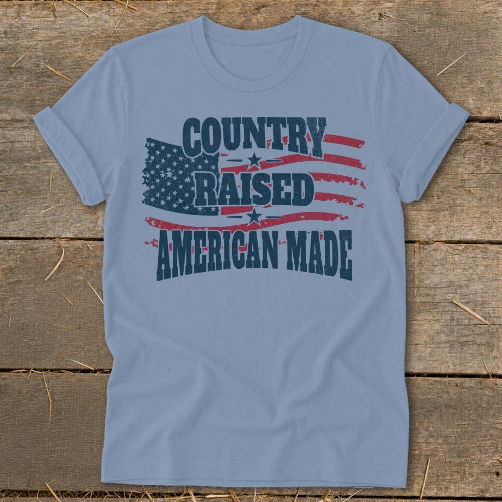 Country Raised American Made Softstyle Tee