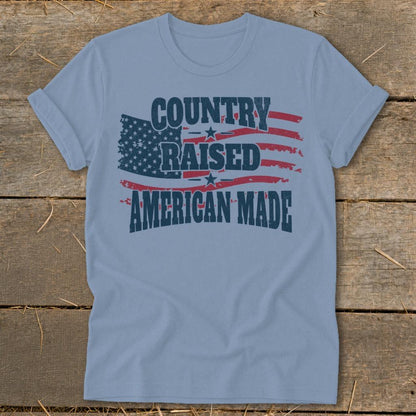 Country Raised American Made Softstyle Tee