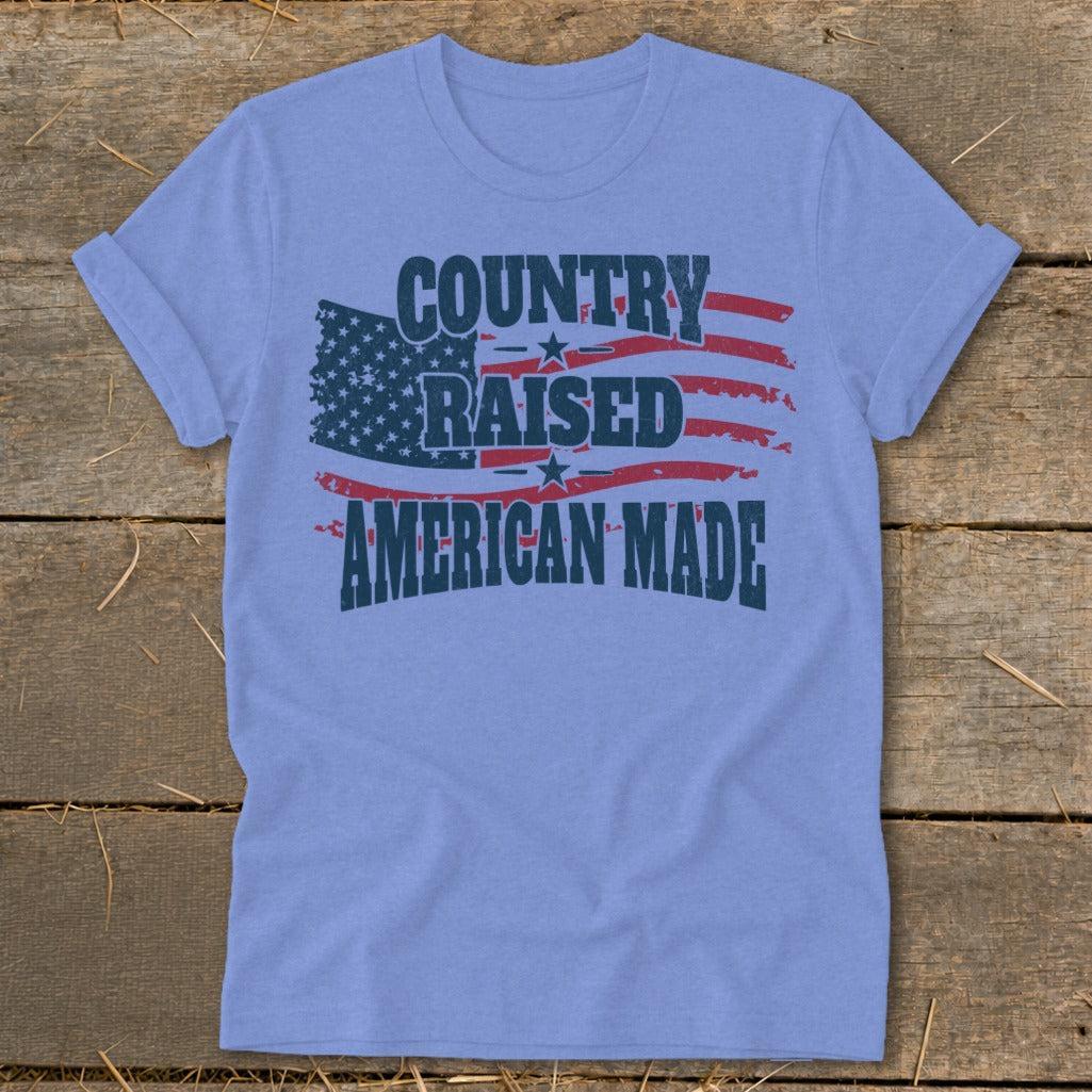 Country Raised American Made Softstyle Tee