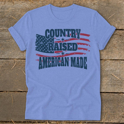 Country Raised American Made Softstyle Tee