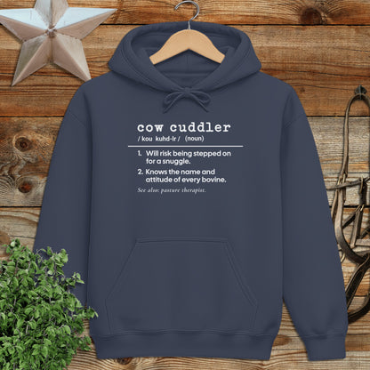 Cow Cuddler Definition Hoodie