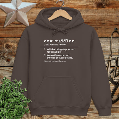 Cow Cuddler Definition Hoodie