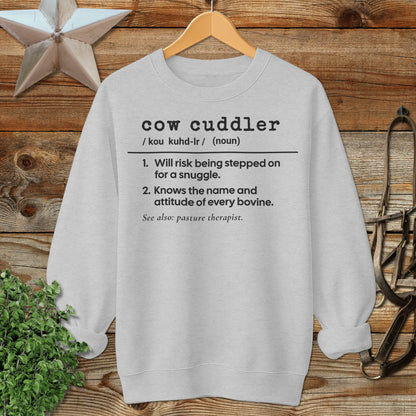 Cow Cuddler Definition Sweatshirt