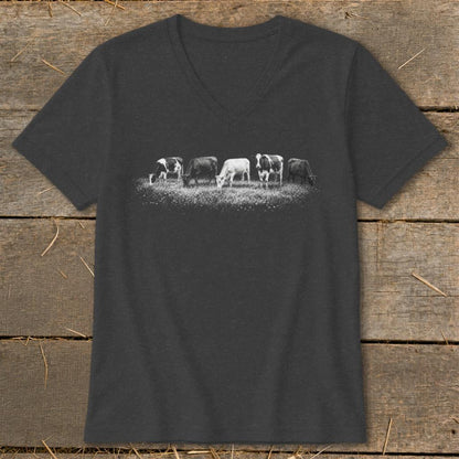 Cow Pasture V-neck